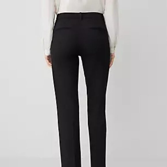 Ann Taylor / Loft Curvy Fit Black Slacks - Picture 2 of 5